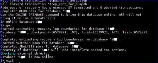 More About SAP-BASIS....: How to restore SAP Sybase DB in to the same host.
