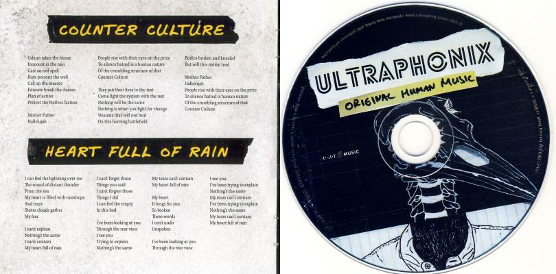 ULTRAPHONIX - Original Human Music (2018) [retail CD Full] DISC