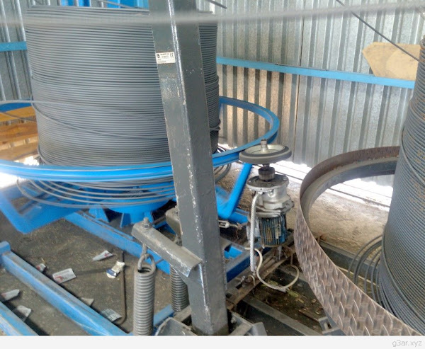 Automatic spinning of wire pay-off station 2
