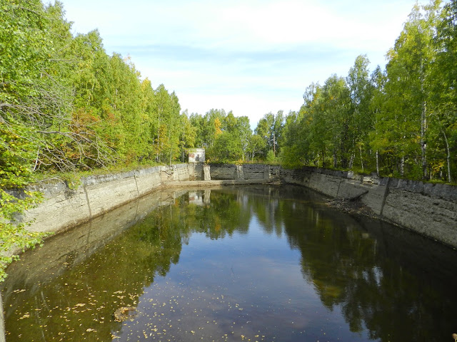 Плотина на озере Зюраткуль