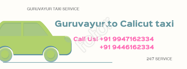 Guruvayur to calicut taxi