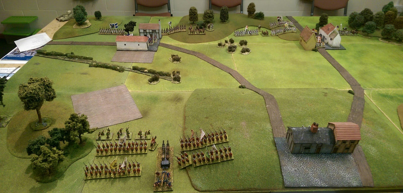 Looking at the French positions