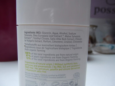 Eco Cosmetics Dezodorant Fresh zloženie