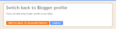 blogger profile to google+ profile