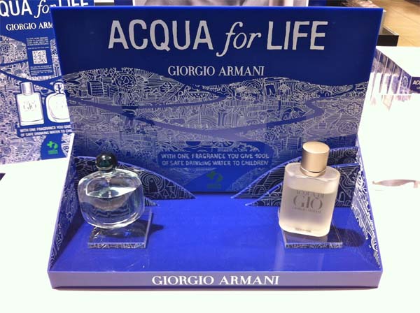 Acqua for life armani Clearance
