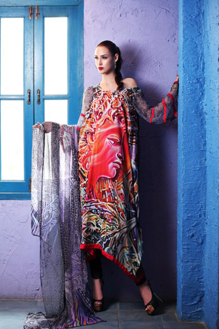 Summer Collection 2013 By Moon Textiles - Pakistan Designer Clothes
