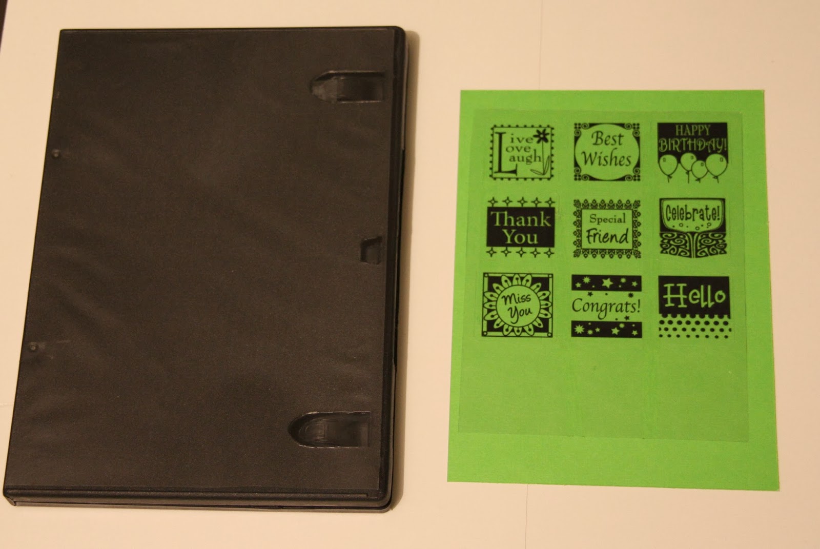 That Country Place Organizing your clear rubber stamps for