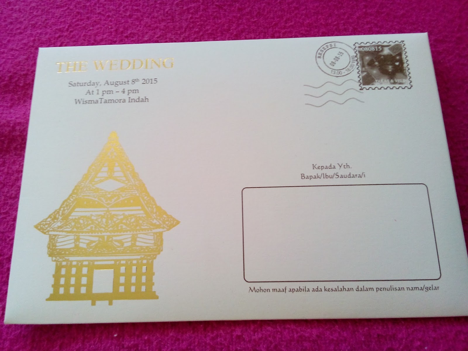 Desain Undangan Batak Modern