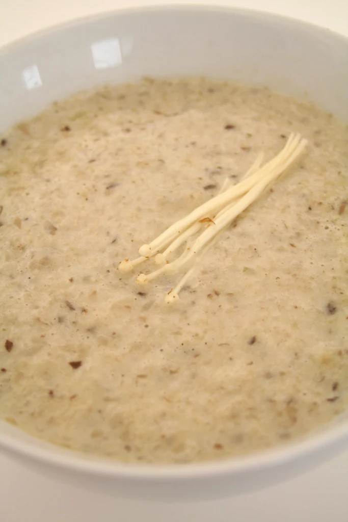 Carotte & Lychee: Recette : une crème de champignon