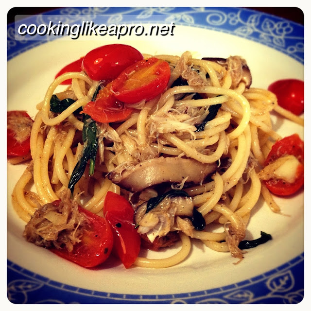 Cooking Crab Pasta with Basil Quick And Easy Recipes