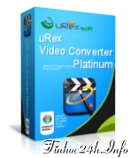 Miễn phí bản quyền phần mềm uRex Video Converter Platinum