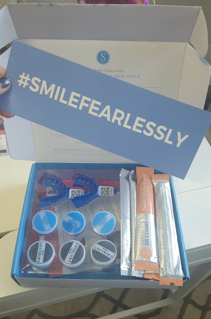 whitening your teeth at home is super easy with a whitening kit from smile brilliant