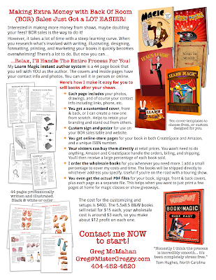 Learn Magic instant author kit flyer