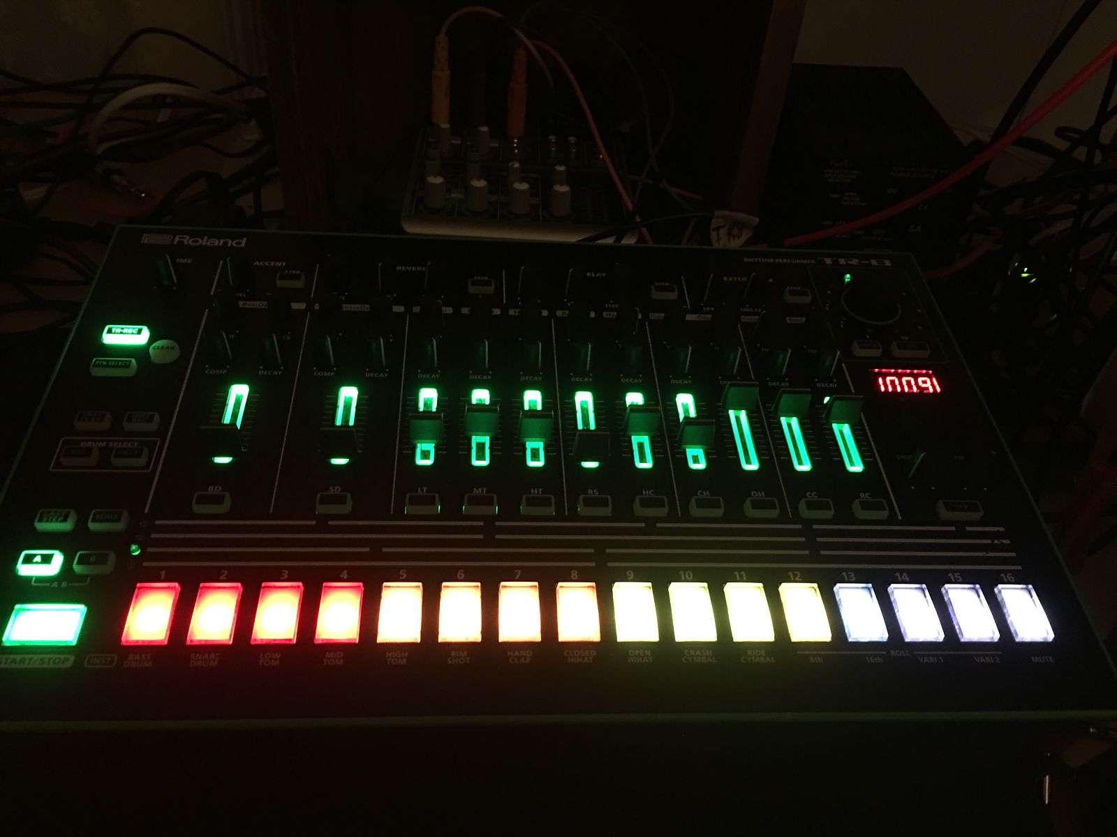 MATRIXSYNTH Roland TR8 with 7X7 expansion and 606 update