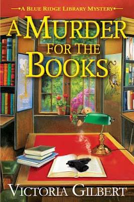 Cover A Murder for the Books by Victoria Gilbert Bea's Book Nook, A Murder for the Books, Review, Giveaway, Victoria Gilbert