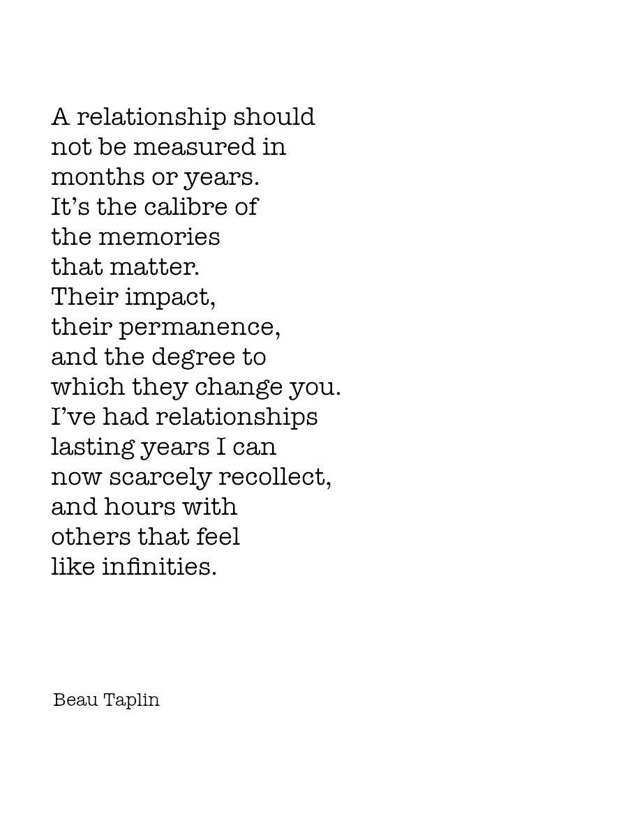 thinking of you short poems