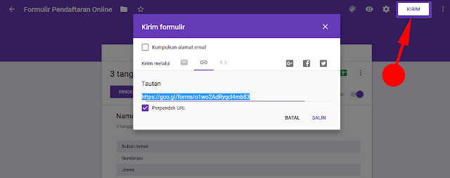 Cara Membuat Formulir Pendaftaran Online Cara Membuat Formulir Pendaftaran Online