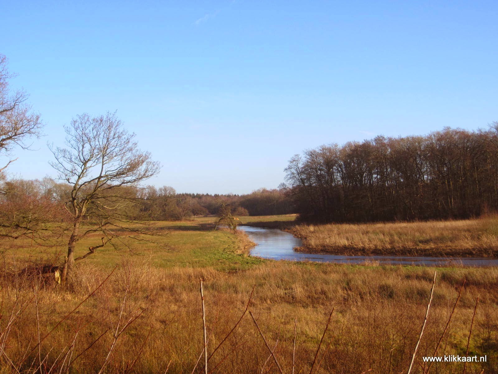 Gemarkeerde Wandelroutes in Drenthe 7 km Oudemolen Drentsche Aa