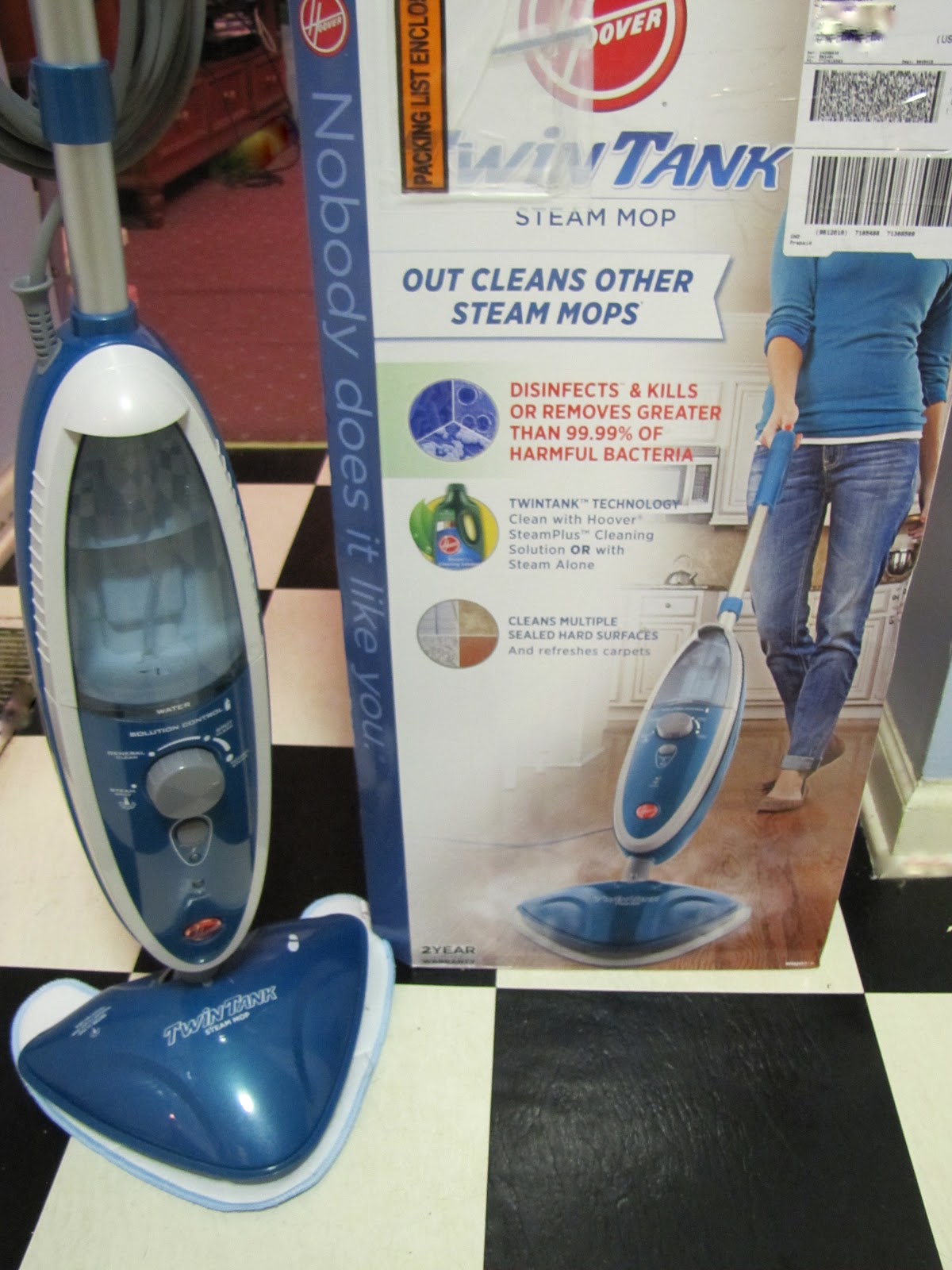 Barbara's Beat Hoover TwinTank™ Steam Mop review