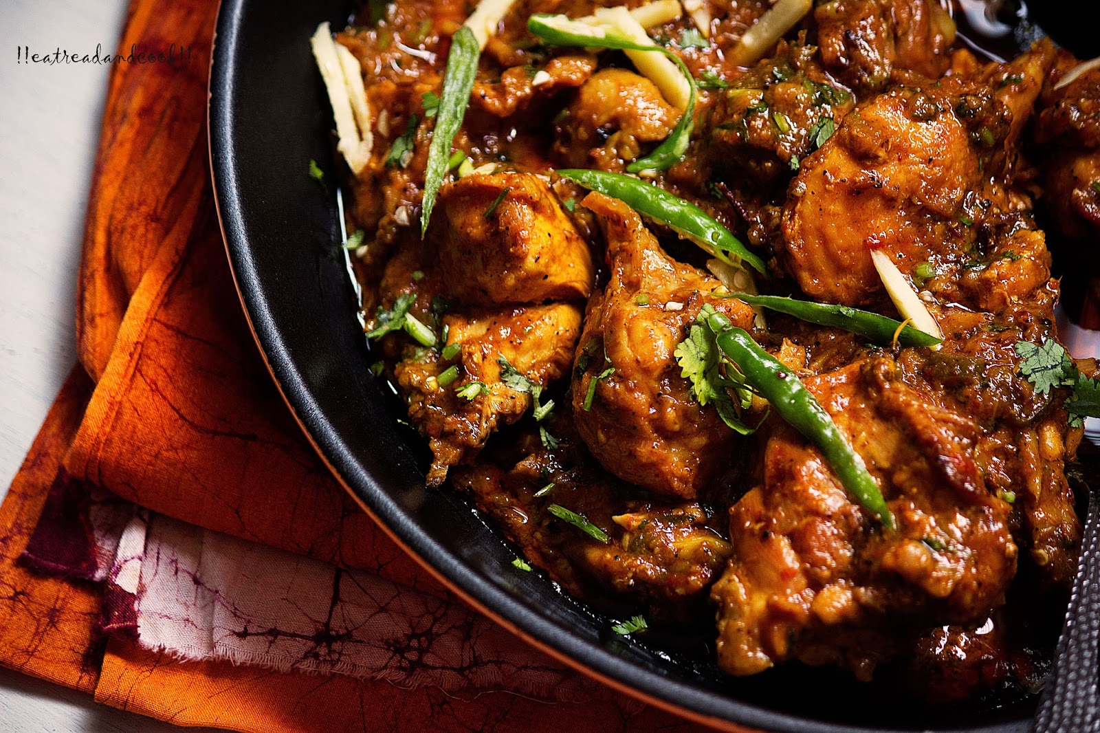 Ginger Chicken Curry / Murgh Adraki