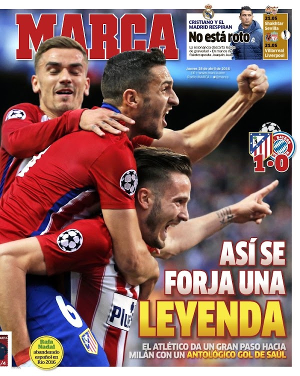 Atlético de Madrid, Marca: "Así se forja una leyenda"