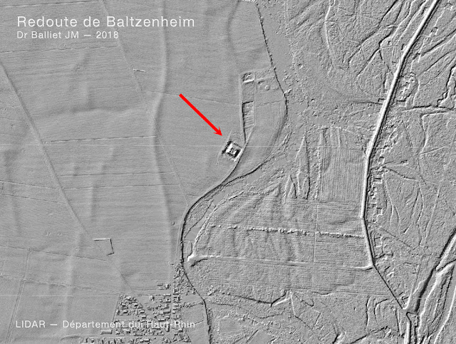 LIDAR - Redoute de Baltzenheim
