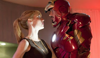 Iron Man and Pepper