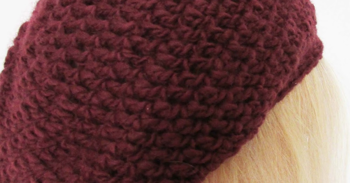 Lina's Land: Slouchy beret crochet pattern