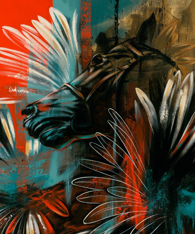 INSIDE THE ROCK POSTER FRAME BLOG Dave Kinsey Terminal Velocity Print