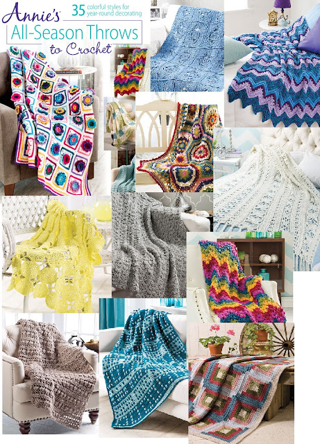 35 of the Best Crochet Patterns for Afghans and Throws for any season of the year