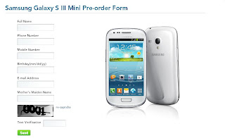 Globe Samsung Galaxy S3 Mini Plan