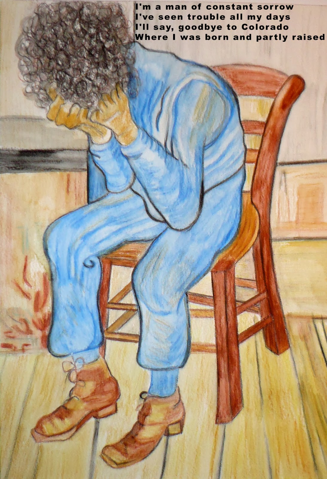 BOB DYLAN Bob Dylan DRAWINGS AND PAINTINGS Songs illustrations