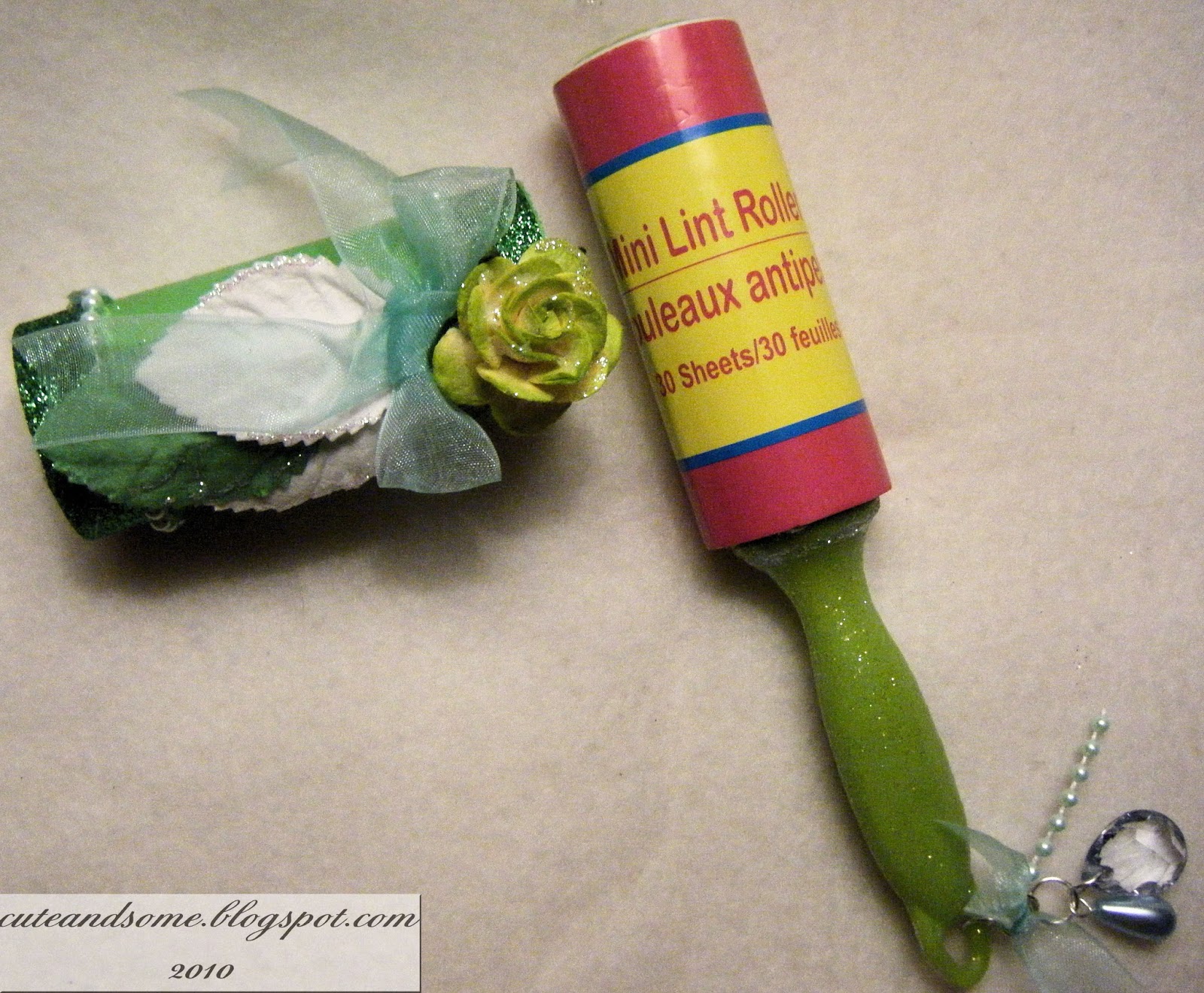 Cute and Some A FUN LITTLE ALTERED MINI LINT BRUSH!