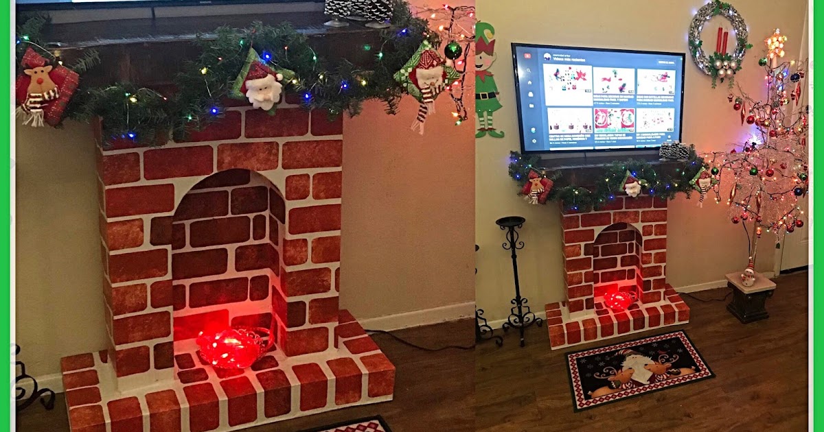 Realizando manualidades: como hacer una chimenea de carton paso a paso