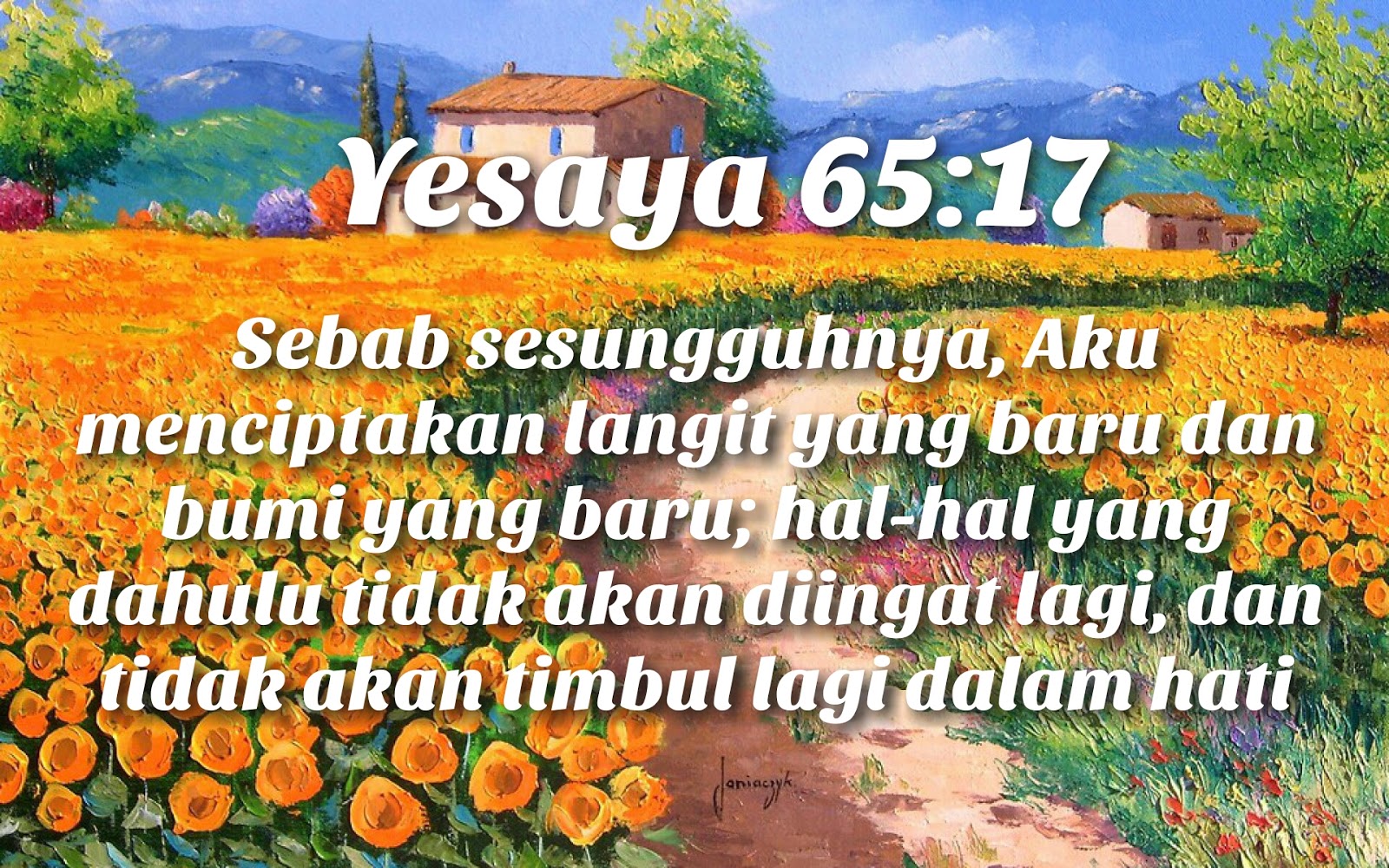 Renungan Back To Bible Panggilan Menempati Langit Baru Bumi Baru