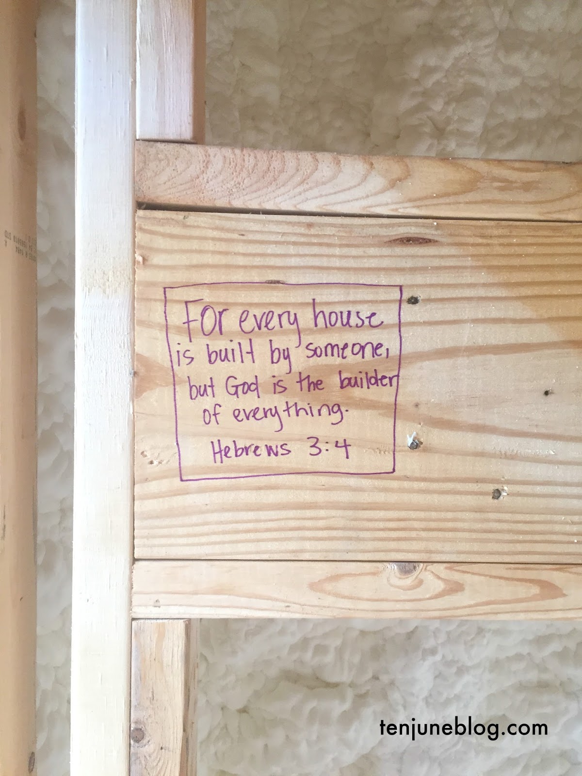 Filling Our New Walls with Scripture, Quotes + Love Ten June Bloglovin’