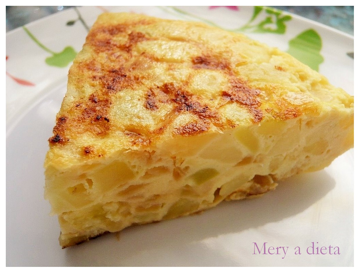 Mery a Dieta con "sp" TORTILLA DE PATATAS / 6 SP POR TROZO (1/4 PARTE)