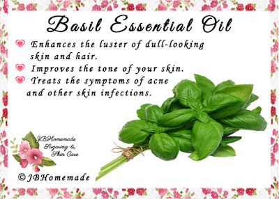 Basil ♦Enhances the luster of dull-looking skin and hair. ♦Improves the tone of your skin. ♦Treats the symptoms of acne and other skin infections.