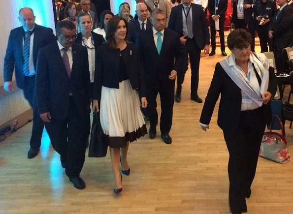 Crown Princess Mary attend the opening of 67th session of the World Health Organization Regional Committee for Europe