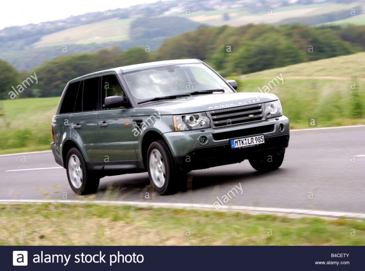 Car Land Rover Range Rover Sport V8 HSE anthracite model year Car Land Rover Range Rover Sport V8 HSE anthracite model year