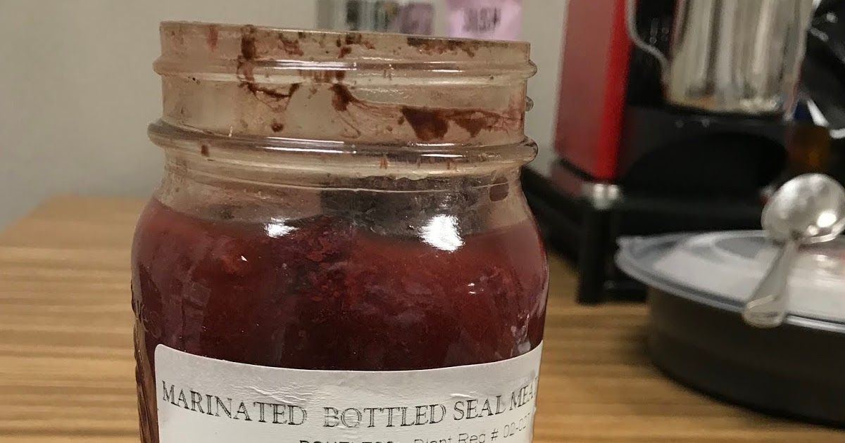 Cannundrums Marinated Bottled Seal Meat