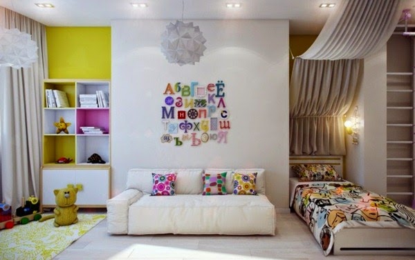 Room divider in the nursery &#8211; functional division