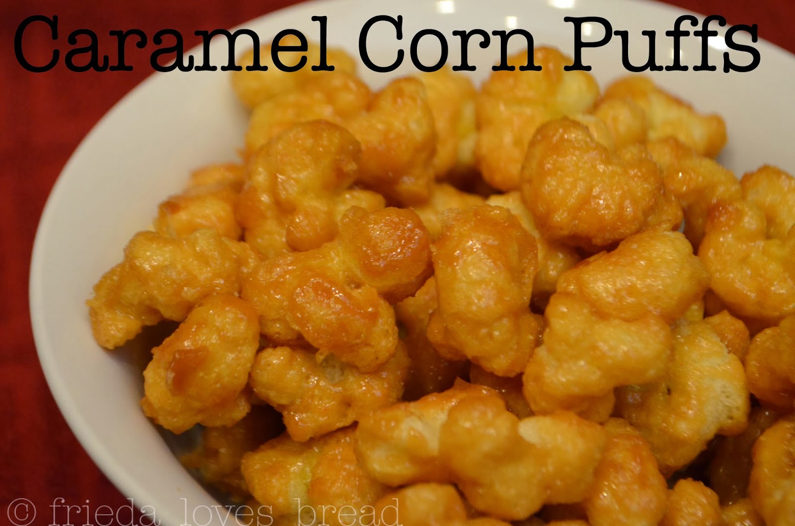 Frieda Loves Bread Caramel Corn Puffs