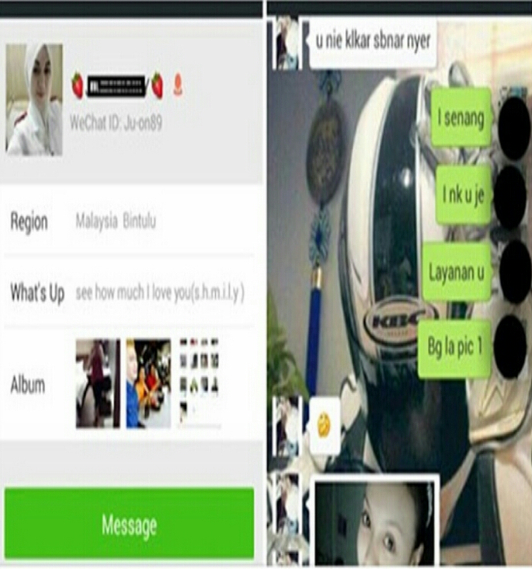Jururawat Melayu Jual Tubuh Dalam Wechat Megainfor