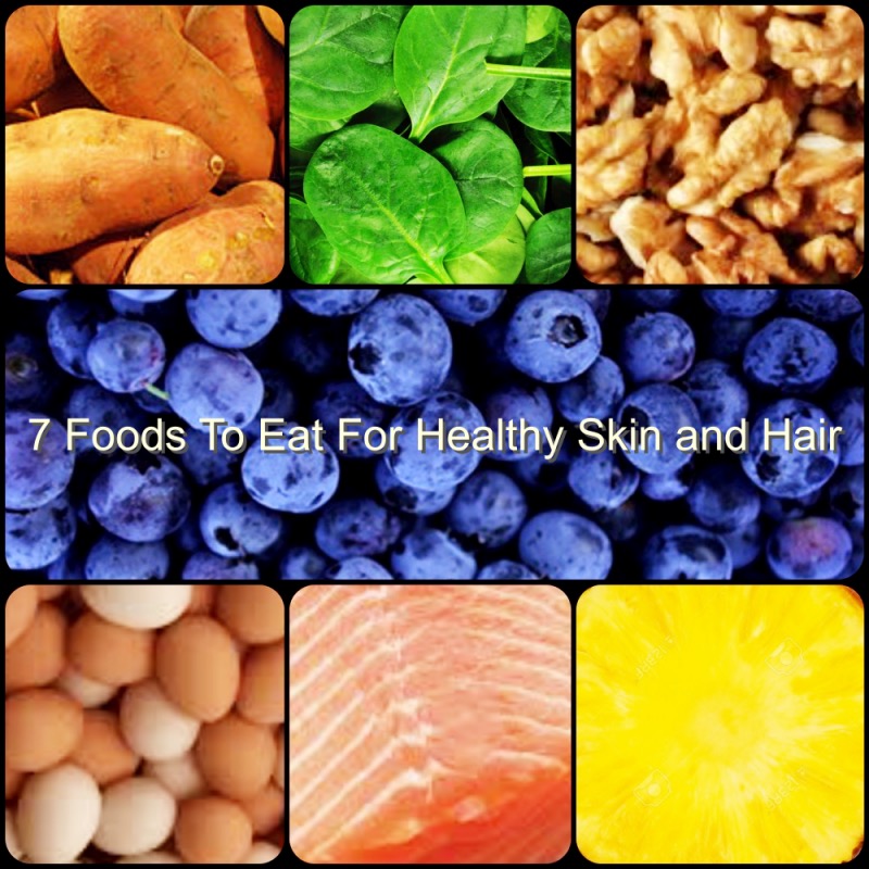 How Life Glows 7 Foods To Eat for Healthy Skin and Hair