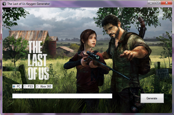The Last Of Us Key Generator The Last Of Us Key Generator