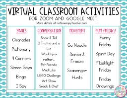 Virtual Classroom Activities to Build Engagement