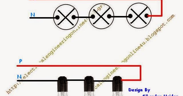 Method of Wiring Lights in Series with diagram - Electricalonline4u