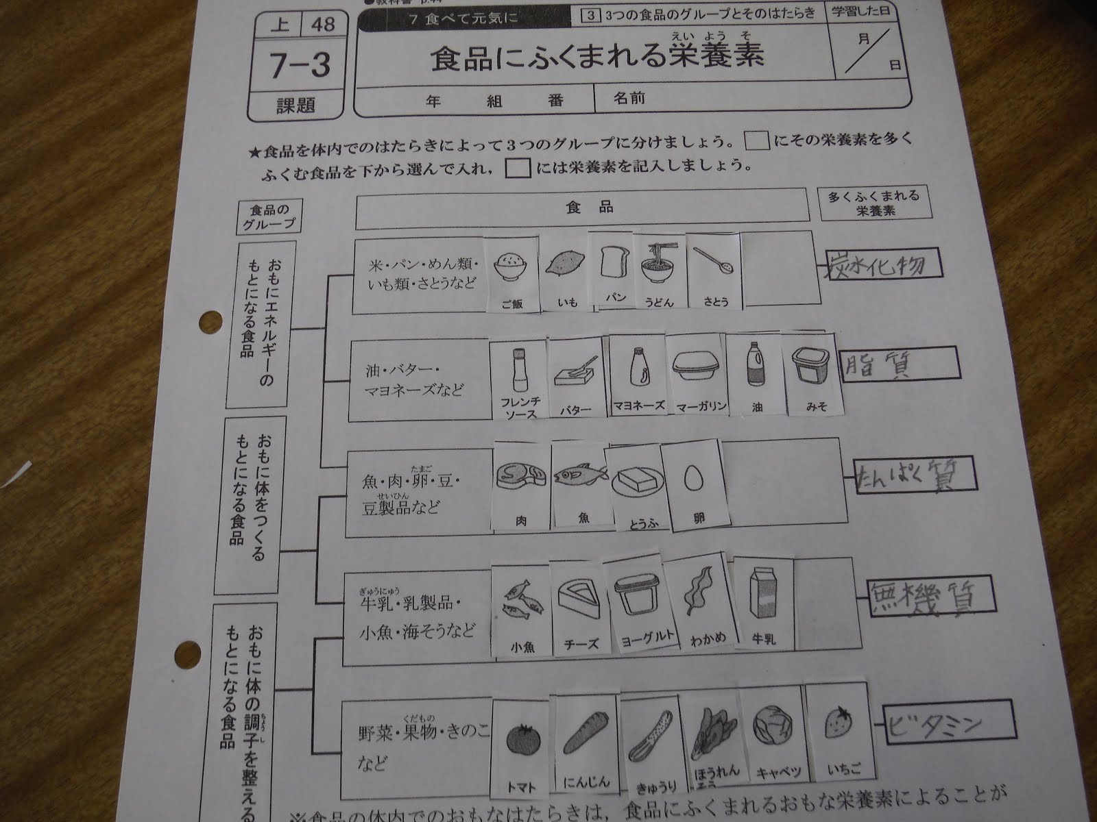 かがやけブログ 5年生 家庭科