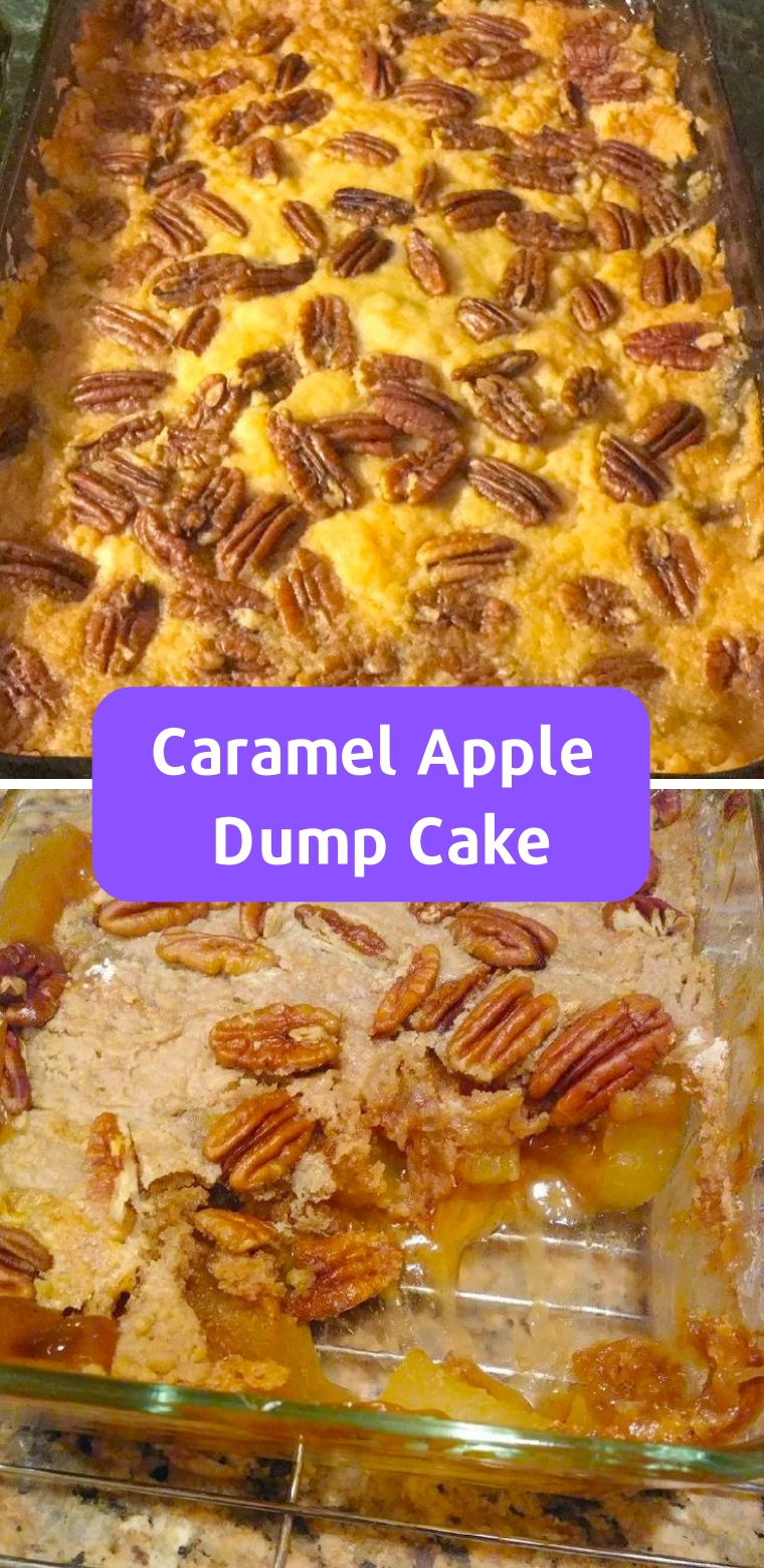 Caramel Apple Dump Cake Recipe Joki's Kitchen